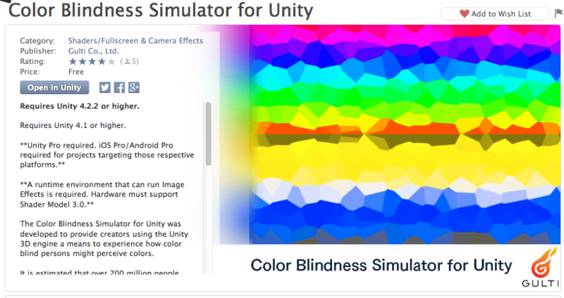 色覚異常シミュレーター
for Unity